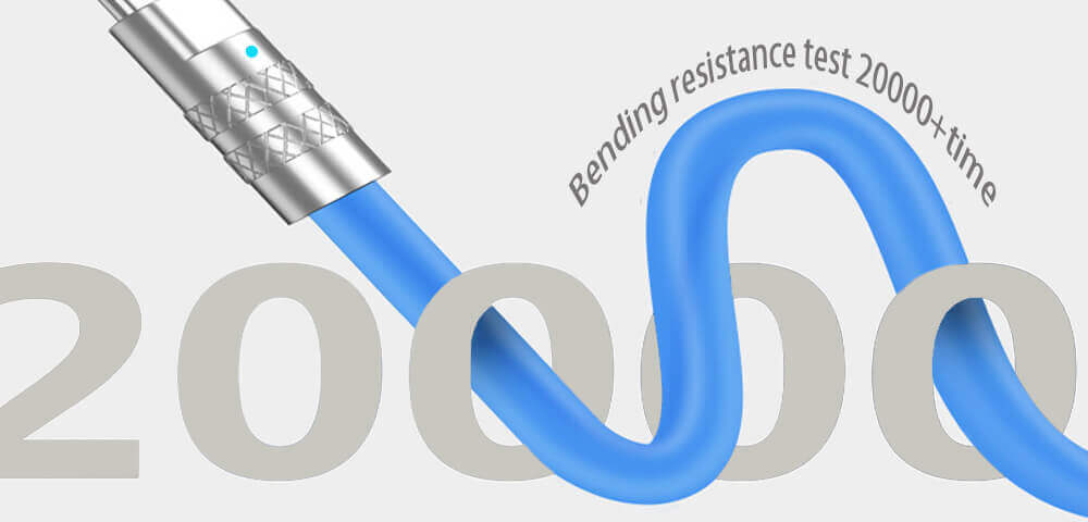 Extra Strong Liquid Silicone Cable Android iPhone