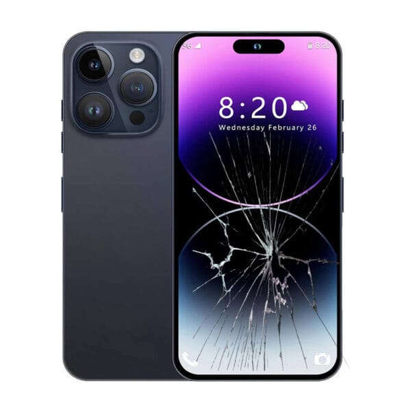 Cracked iPhone LCDs Screens Repair