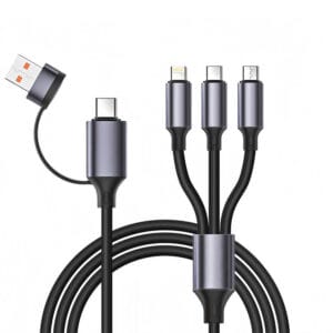 USB A+C to USB C + Lightning + Micro Cables wholesale
