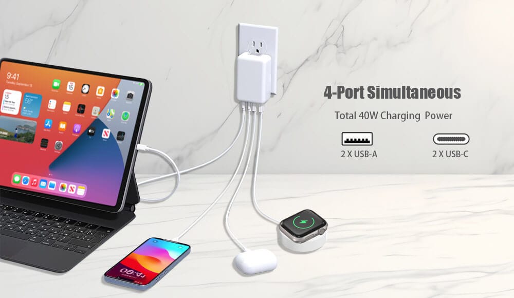 Multiple USB wall chargers wholesale