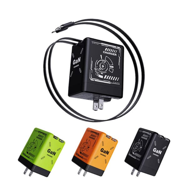 Universal travel chargers wholesale with retractable cables