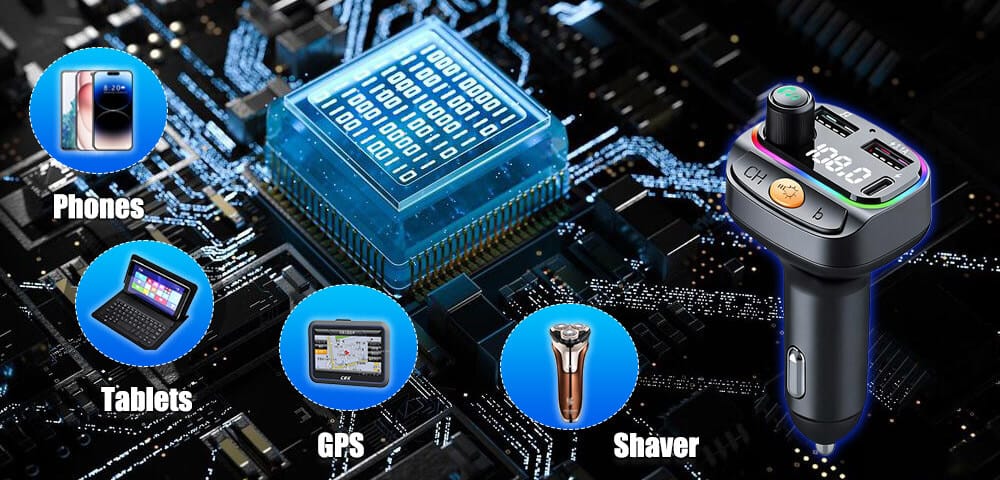 Audio Receiver Car Charger MP3 Player