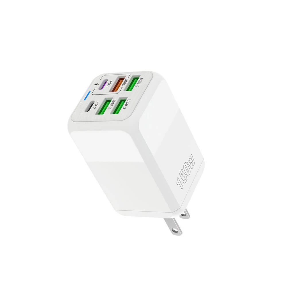 6-port USB travel chargers whoelsale