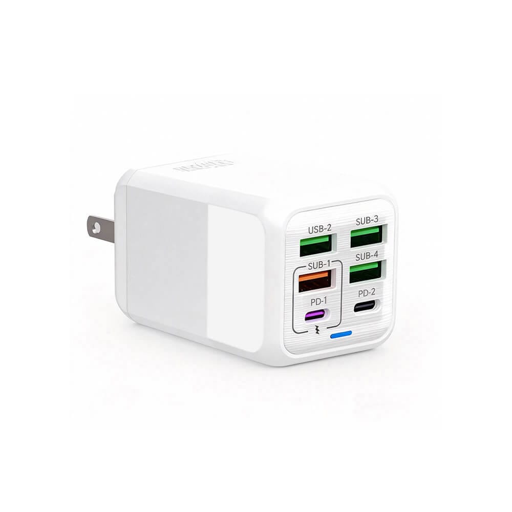 Multiple USB Travel Chargers 6 Ports