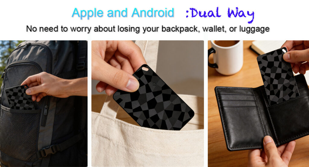 Anti-lost tracker credit card size