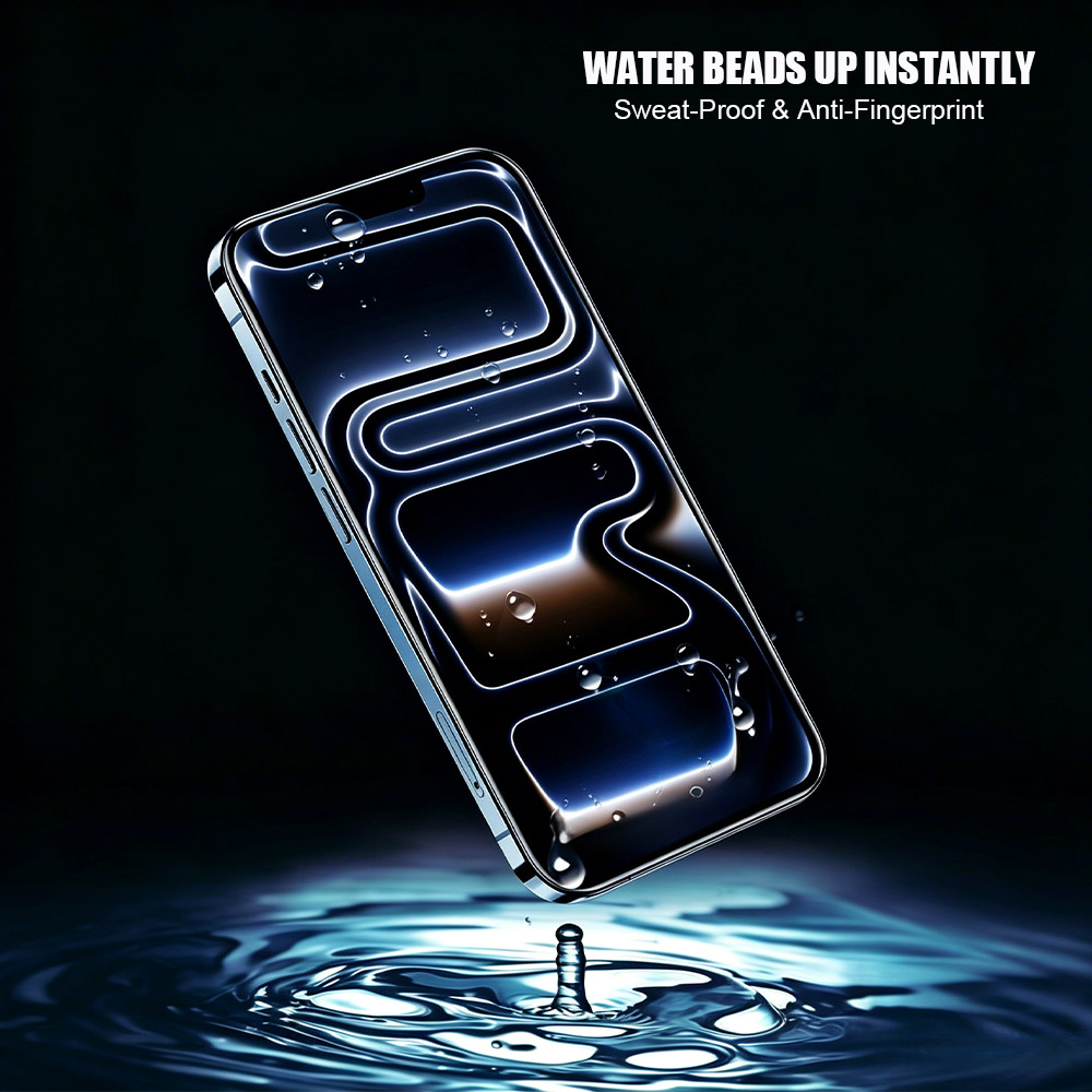 anti fingerprint glass screen protectors wholesale